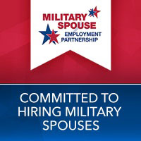 Military Spouse employment partnership. Committed to hiring military spouses.